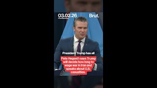Pete Hegseth on how long the Iran war will be and American casualties.