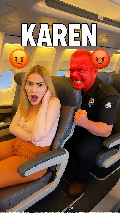Karen Gets Karma For Being Annoying! 😤✈️