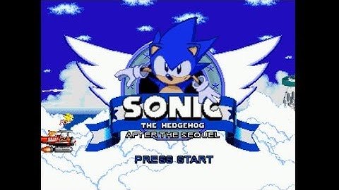 Sonic After the Sequel old demo playthrough