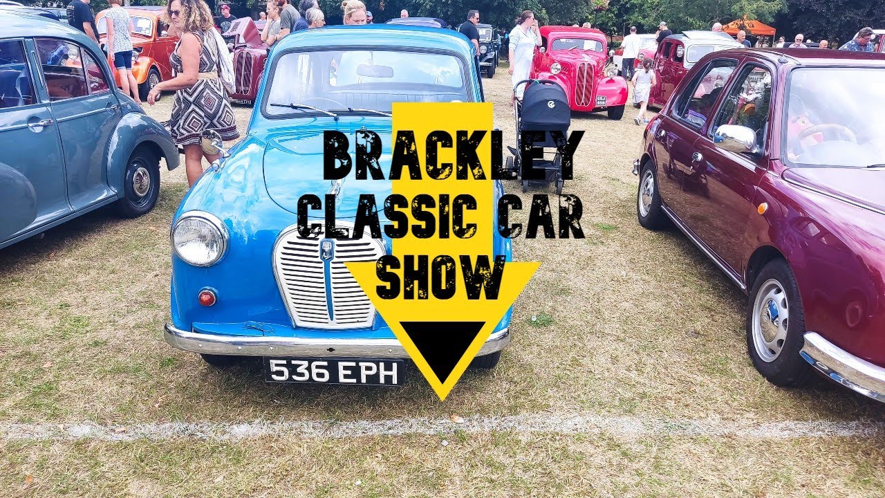 BRACKLEY CLASSIC CAR SHOW YouTube