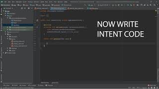 HOW TO GO NEXT ACTIVITY IN ANDROID STUDIO.In just 4 minute!!!!!!