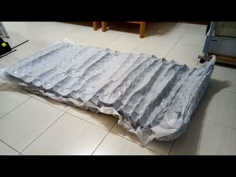 IKEA 彈簧單人床開封-超療癒的聲音！尺碼90x200
