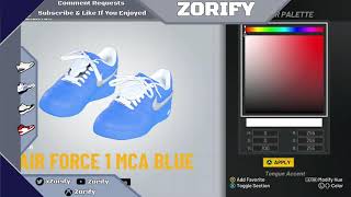 NBA 2K21 Shoe Creator - Nike Air Force 