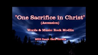 One Sacrifice of Christ - Rick Modlin