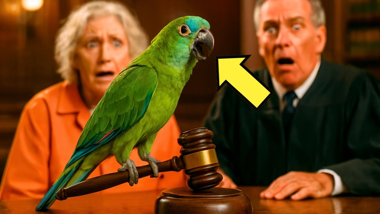 ПОПУГАЙ ВТОРГАЕТСЯ В ЗАЛ СУДА И МЕНЯЕТ ХОД СУДЕБНОГО ПРОЦЕССА ВСЕГО ОДНИМ ПРЕДЛОЖЕНИЕМ…