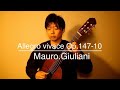 アレグロ・ビバーチェ/M.ジュリアーニ(Allegro vivace Op.147-10/Mauro.Giuliani)-佐藤雅也(Masaya Sato)