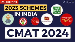 Important 2023 Schemes In India | GK Questions for CMAT 2024 [Download PDF] by Cracku - MBA CAT Preparation 498 views 1 month ago 9 minutes, 46 seconds