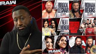WWE Monday Night Raw | Live Commentary & Reactions