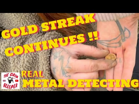 GOLD FROM The MOTHERLAND FOUND METAL DETECTING UK .. real metal detecting uk