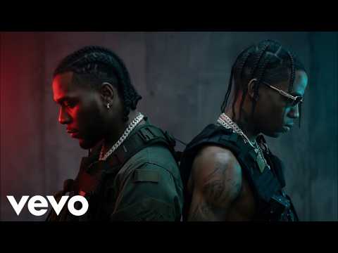 Burna Boy, Travis Scott - After Dark (ft. Burna Boy, Travis Scott) | (Official Lyrics Video) AI