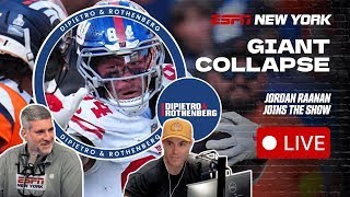 Rothenberg reacts to collapse by Giants + Jets are still winless - DiPietro & Rothenberg - 10/20/25