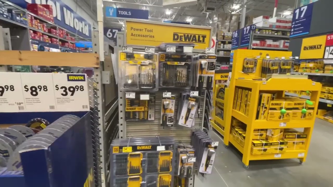 Lowe’s Home Improvement Warehouse Store in USA.