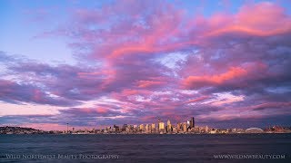 Information Stunning Seattle Sunset (4K Time Lapse) Update