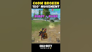 180° Br0ken Movement in CODM BR 🔥 CODM BR Pro Settings Tips 💀 Codmobile Tips And Tricks #shorts