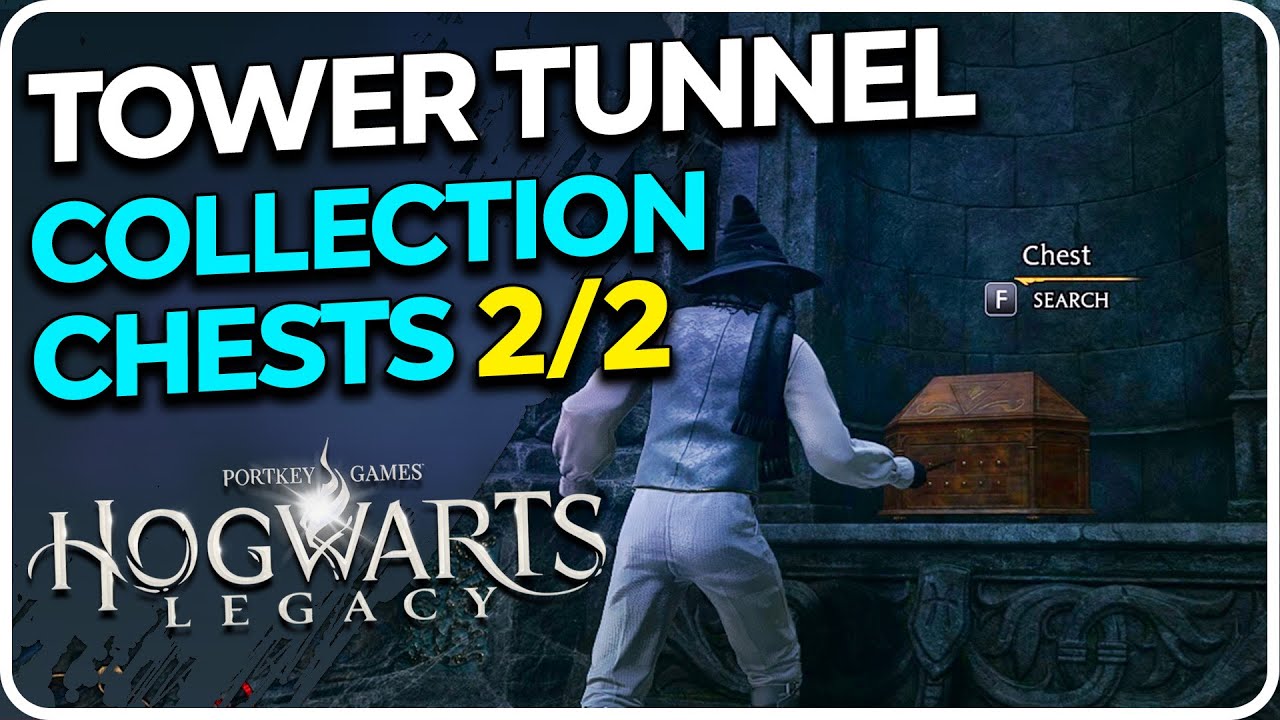 Tower Tunnel All Collection Chests Hogwarts Legacy YouTube