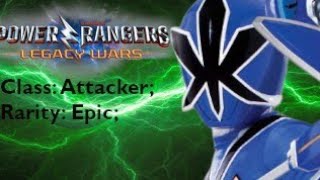 Possible moves for Kevin Douglas (Blue Samurai) for Power Rangers Legacy Wars Game screenshot 4