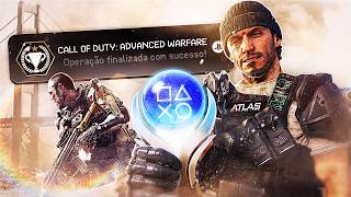 Platinei COD Advanced Warfare em 2026 (o jogo do meme press F)