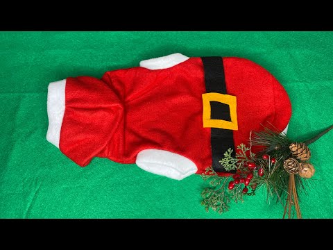DIY How to Make a Christmas Sweater for Your Dog 🧑‍🎄🐶 - YouTube