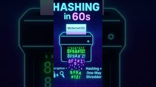 👉 “Hashing in 60 Seconds | Simple Security Explained 🔑”