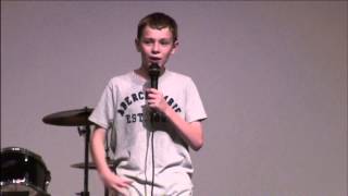 Trevor Friday Night DMS Talent Show 5 9 2014