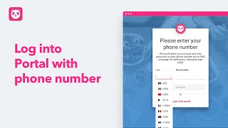 Log into Portal with Phone Number screenshot 2