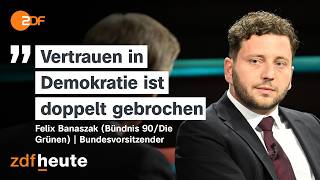 Grünenchef Banaszak: Warum Politik jetzt radikale Selbstkritik braucht | Markus Lanz vom 10.09.26
