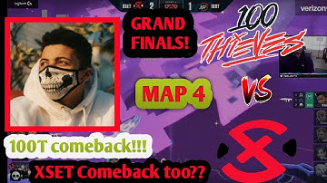 Myth Reacts to 100T  Vs  XSET !! GRAND FINALS!!! MAP 4  Challengers 2