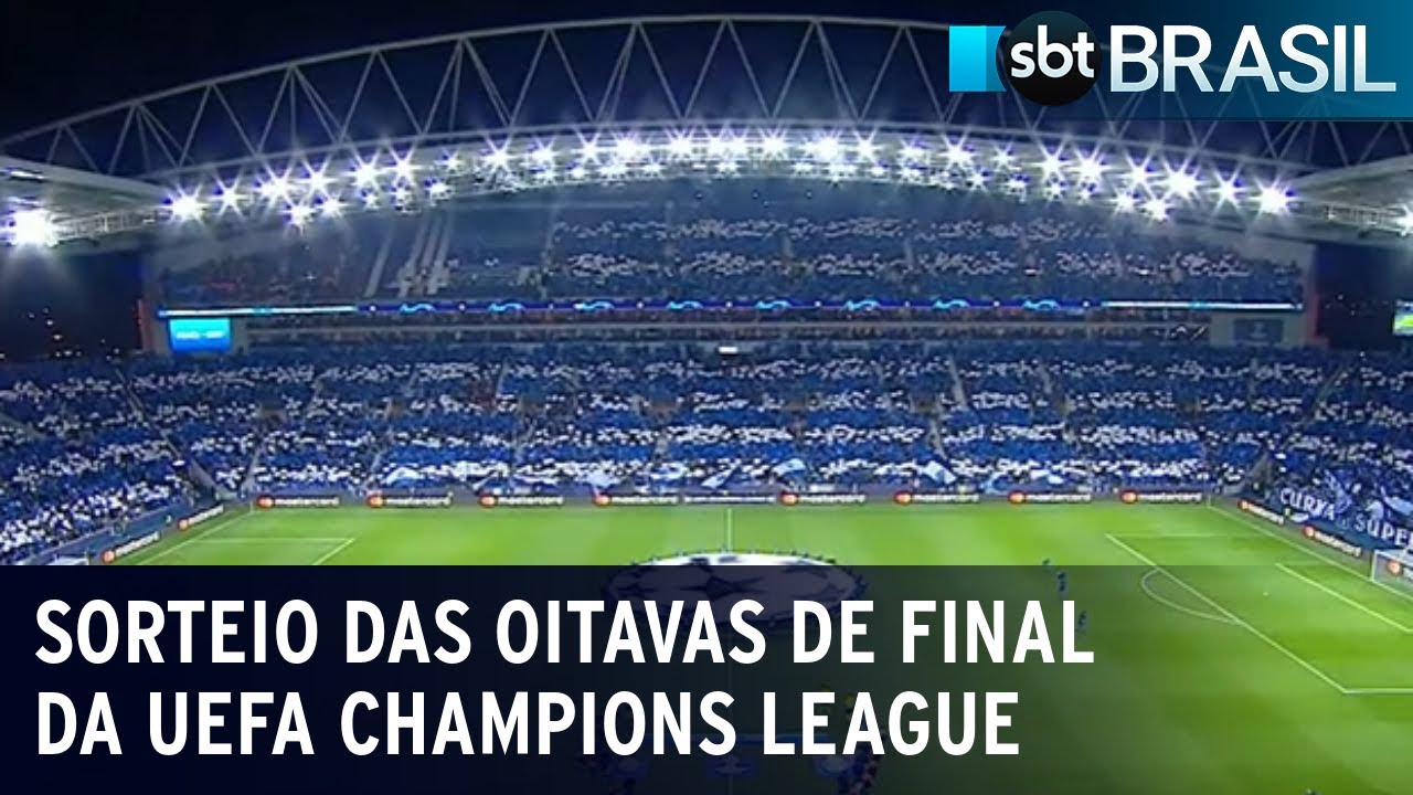 UEFA Champions League: ansiedade cresce com o sorteio das oitavas de final | SBT Brasil (16/12/23)