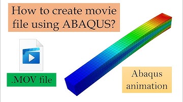 How to create a movie of Abaqus result