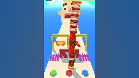 Sandwich Runner TikTok 😀🍔 Android iOS New #Game #games #newgame #shorts #sandwichrunner