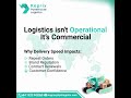 Logistics Isn’t Operational. It’s Commercial