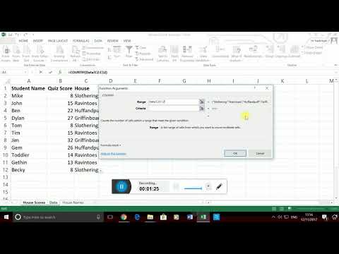 Data Validation & Countif