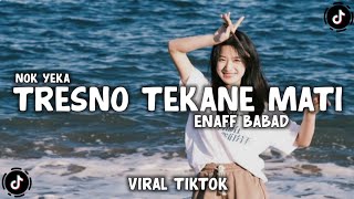 DJ TRESNO TEKANE MATI ENAFF BABAD VIRAL TIKTOK TERBARU - YOGI SJ RMX