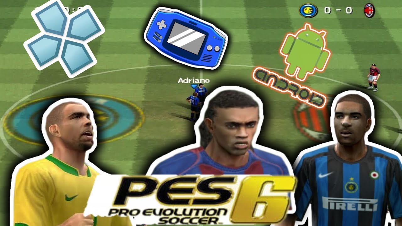 Descargar PES 6 para PPSSPP PRO EVOLUTION SOCCER 6