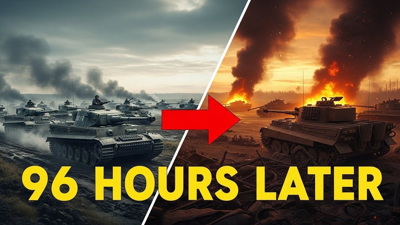 96 Hours of Hell How an Elite German Panzer Division Was Annihilated | TIMELINE OF WWII