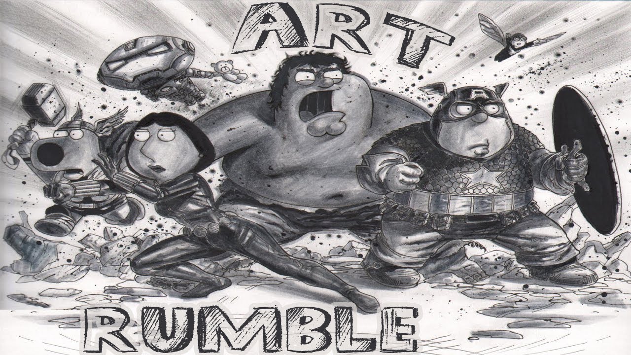 Animation Throwdown - Art 2023 - RUMBLE!!! Day 5 / Round 2 - Ninja Squirrels of Doom - FINAL ROUND!!