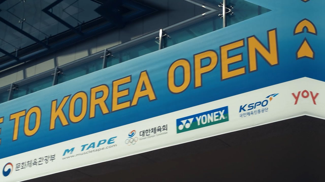 Korea Open Badminton Championships 2022 Promo
