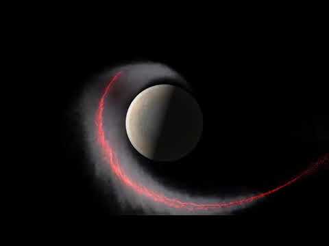 Formation of a planetary Ring System ( simulation )