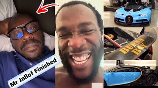 It’s War : Verydarkman Don Finish Mr Jollof & Burna boy Unveils his N9 Billion Custom Bugatti