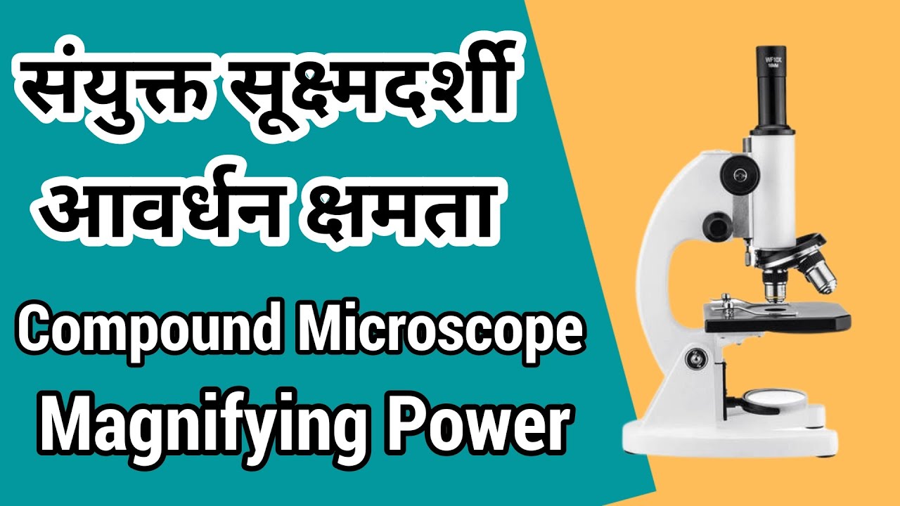 संयुक्त/यौगिक सूक्ष्मदर्शी Compound Microscope Class 12 Ray Optics