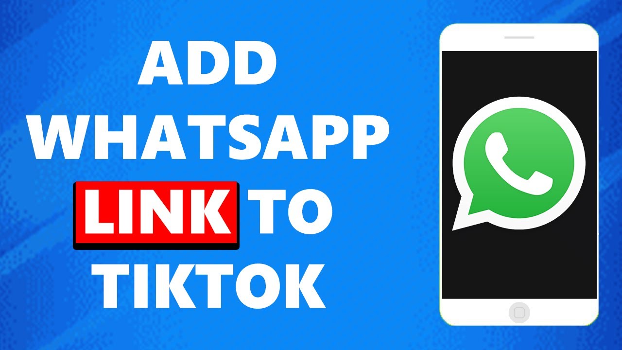How To Add Whatsapp Link On Tiktok Profile How To Add Whatsapp Link On Tiktok Profile