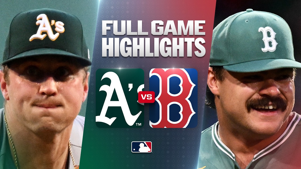 ATHLETICS vs. RED SOX: Official Full Game Highlights (August 7) | 2026 MLB Season
