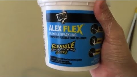 Dap Alex Flex Flexible Spackle Plaster Ceiling Crack Repair , sands great !!