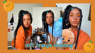 Soft Orange Makeup 🍊 screenshot 4