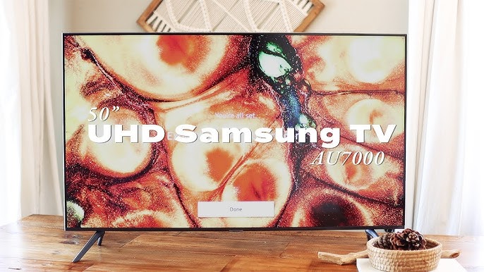 SAMSUNG AU7000 UHD 4K Smart TV (2021 YENİ) ÜRÜN, 44% OFF