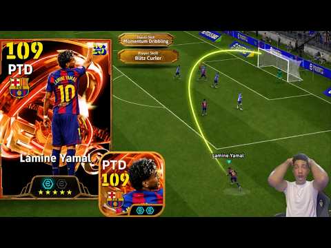 YAMAL BLITZ CURLER mais META e QUEBRADO no eFootball 2026 Mobile