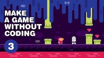 How to MAKE A VIDEO GAME without coding - 2D Platformer - Construct 3 Tutorial For Beginners PART 3