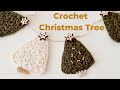 Crochet Christmas Tree Garland in 1 hour
