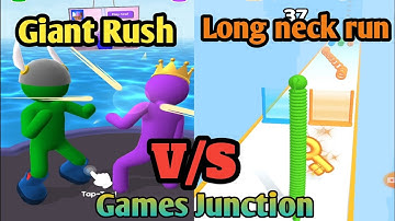 😈Giant Rush 🆚🦒 Long Neck Run All levels Android,iOS #gaming #giantrush #longneckrun @Arga231