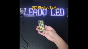 Bluetooth App Control Flexible 16X64 Pixel Text Graffiti Animation LED Matrix Panel for Truck Car